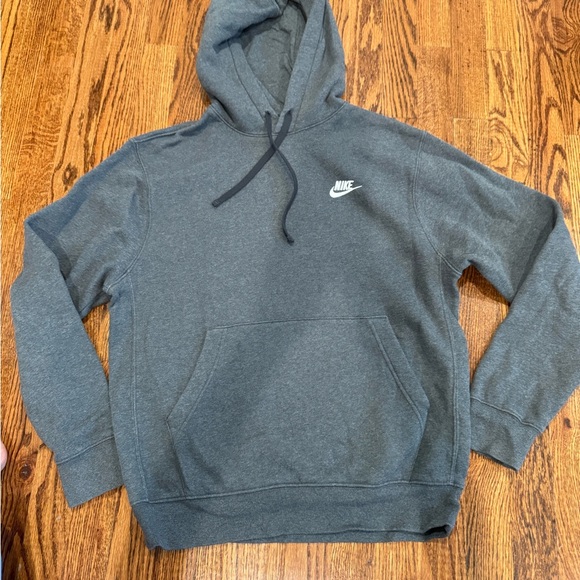 Nike Men's Charcoal Hoodie - Picture 1 of 1